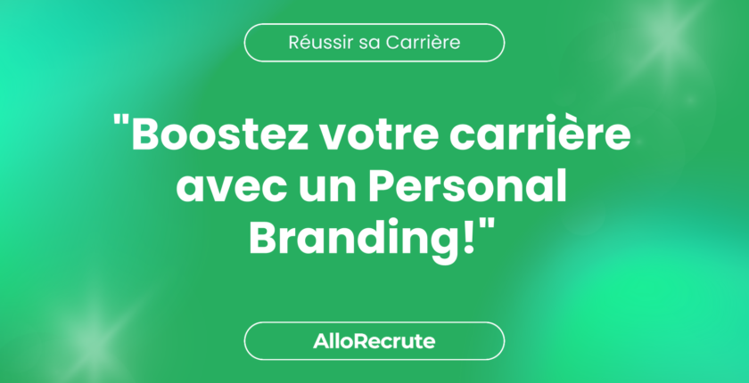 Maximiser ses chances d'emploi : l'importance d'un personal branding bien construit."Boostez votre carrière avec un Personal Branding!"